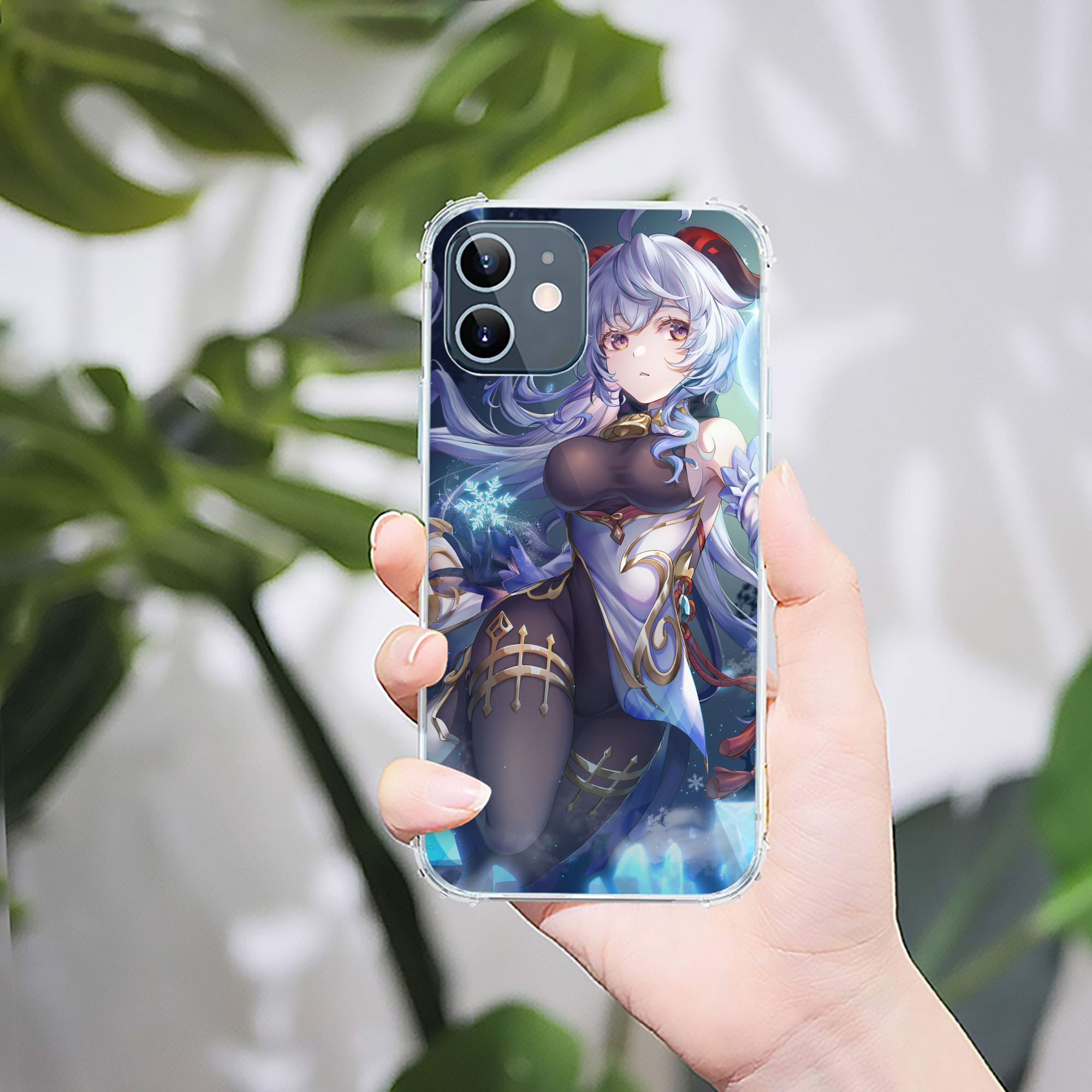 げんし神 genshin 【iPhone 12シリーズ対応】透明スマホケース（クリアソフトケース）